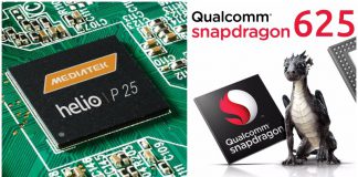 Snapdragon 625 vs Helio P25 (MT-6757CD) comparison – Compare MediaTek Helio P25 with Qualcomm Snapdragon 625